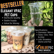 Load image into Gallery viewer, Valuepac VPAC PET Cup Starbucks Cup 16oz VPAC PET Cup 16 oz (Starbucks Plastic Frappe Cold Cup) Philippines Elegant Cup