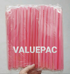 Boba Sago Milk Tea Straw  Philippines Pink (Individually Film Wrapped)