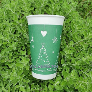 Christmas Paper Cups (Single Wall) Limited Edition