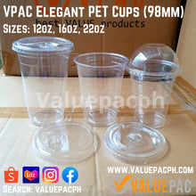 Load image into Gallery viewer, Valuepac VPAC PET Cup Starbucks Cup 12oz VPAC PET Cup 12 oz (Starbucks Plastic Frappe Cold Cup) Philppines Elegant Cup
