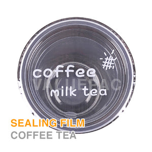 Valuepac Sealing Film for Plastic Cup 2500 Shots Coffee Tea Design