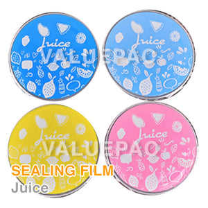 Valuepac Sealing Film for Plastic Cup 2500 Shots Juice Design