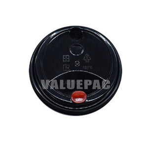 Valuepac Injection Hard Heart Lid 90mm Black