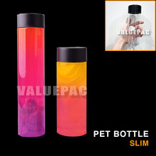 Load image into Gallery viewer, Valuepac Pet Bottle Round Slim with Black Cap
