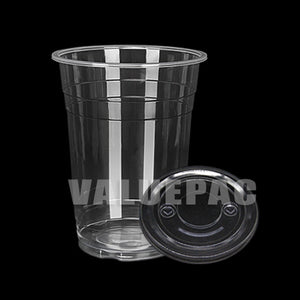 Valuepac Fat Cup 1L PP Cup with 2 hole Lid