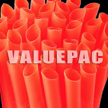 Load image into Gallery viewer, Boba Sago Milk Tea Straw  Philippines Orange (Individually Film Wrapped)
