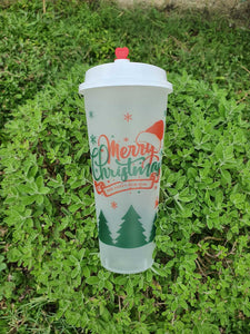 Christmas Slim Hard Cup 22oz (Multicolor)